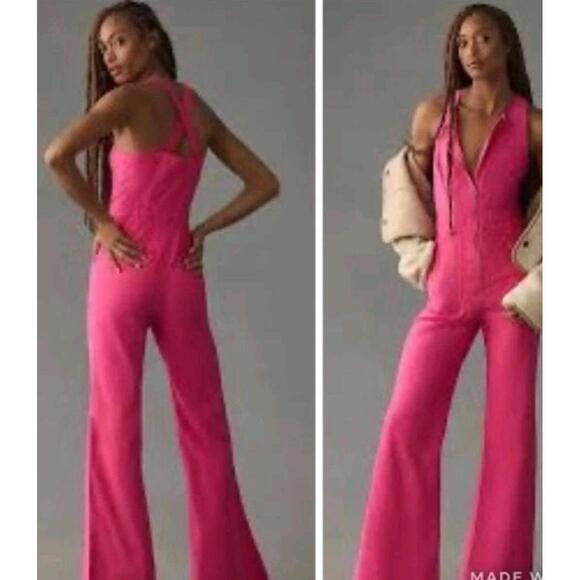 Maeve Anthropologie The Naomi Workwear Plus Size 22 Women's Jumpsuit #Z - Picture 15 of 15